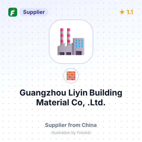 Guangzhou Liyin Building Material Co, .Ltd. – summary card, no photo uploaded yet