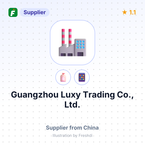 Guangzhou Luxy Trading Co., Ltd. – summary card, no photo uploaded yet