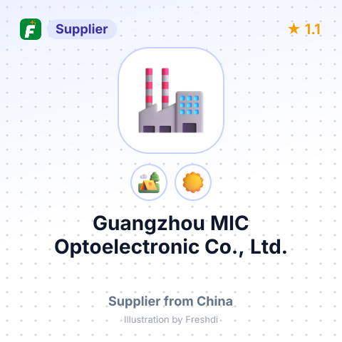 Guangzhou MIC Optoelectronic Co., Ltd. – summary card, no photo uploaded yet