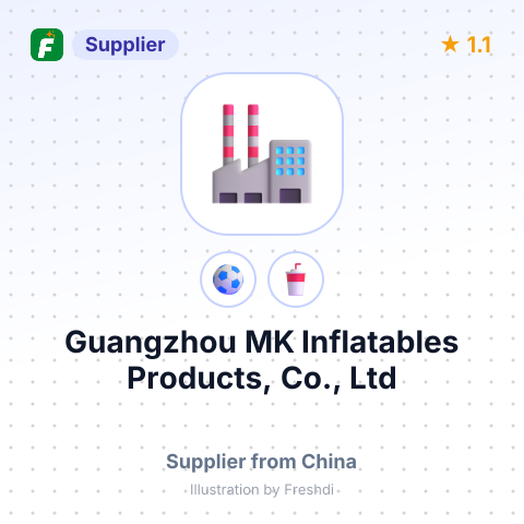 Guangzhou MK Inflatables Products, Co., Ltd – summary card, no photo uploaded yet