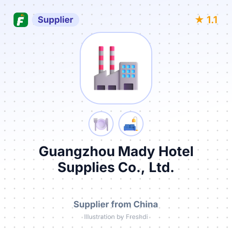 Guangzhou Mady Hotel Supplies Co., Ltd. – summary card, no photo uploaded yet