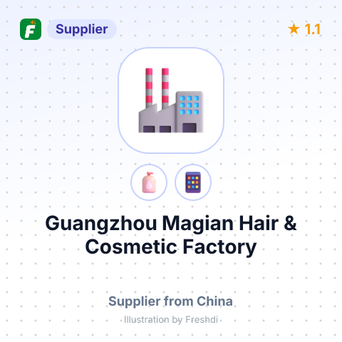 Guangzhou Magian Hair & Cosmetic Factory – summary card, no photo uploaded yet