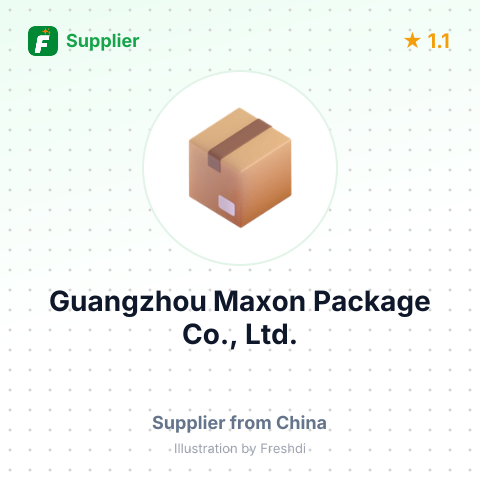 Guangzhou Maxon Package Co., Ltd. – summary card, no photo uploaded yet