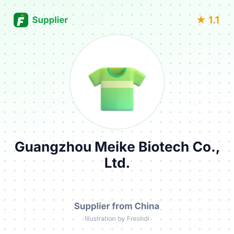 Guangzhou Meike Biotech Co., Ltd. – summary card, no photo uploaded yet