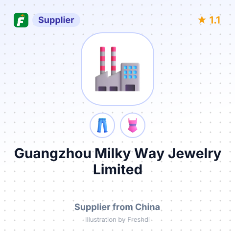 Guangzhou Milky Way Jewelry Limited – summary card, no photo uploaded yet