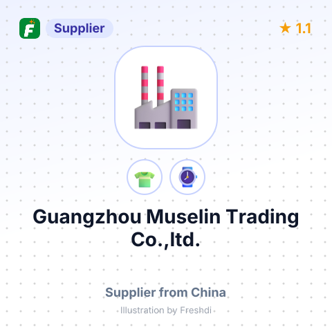 Guangzhou Muselin Trading Co.,ltd. – summary card, no photo uploaded yet