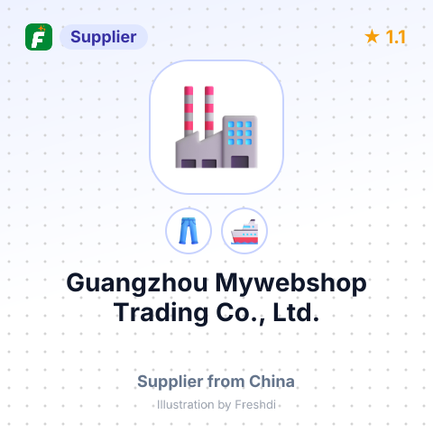 Guangzhou Mywebshop Trading Co., Ltd. – summary card, no photo uploaded yet