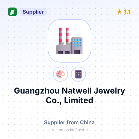 Guangzhou Natwell Jewelry Co., Limited – summary card, no photo uploaded yet