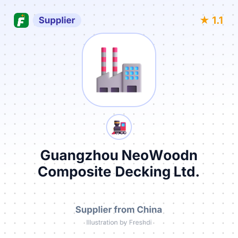 Guangzhou NeoWoodn Composite Decking Ltd. – summary card, no photo uploaded yet