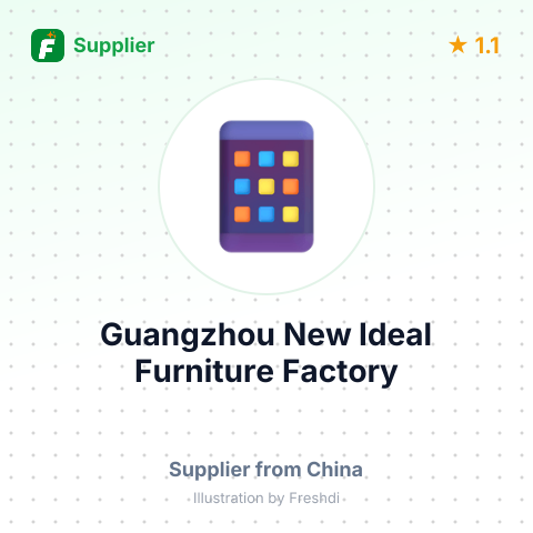 Guangzhou New Ideal Furniture Factory – summary card, no photo uploaded yet