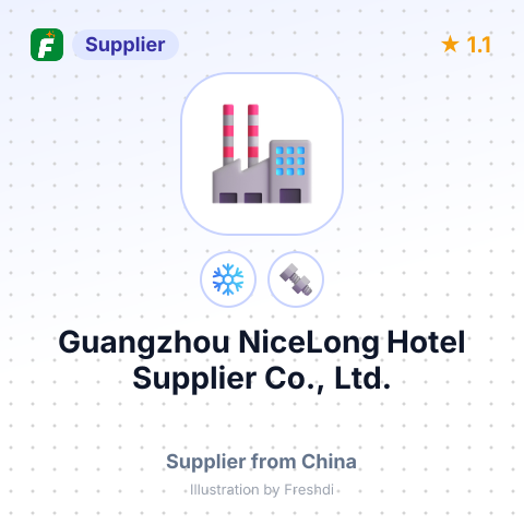 Guangzhou NiceLong Hotel Supplier Co., Ltd. – summary card, no photo uploaded yet