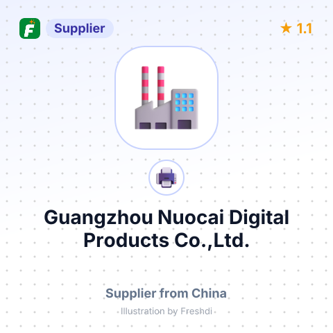 Guangzhou Nuocai Digital Products Co.,Ltd. – summary card, no photo uploaded yet