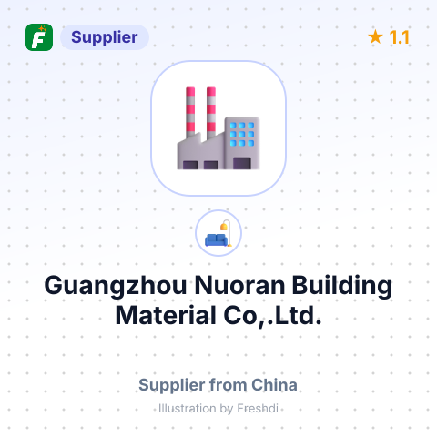 Guangzhou Nuoran Building Material Co,.Ltd. – summary card, no photo uploaded yet