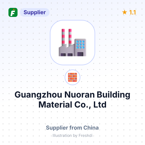 Guangzhou Nuoran Building Material Co., Ltd – summary card, no photo uploaded yet
