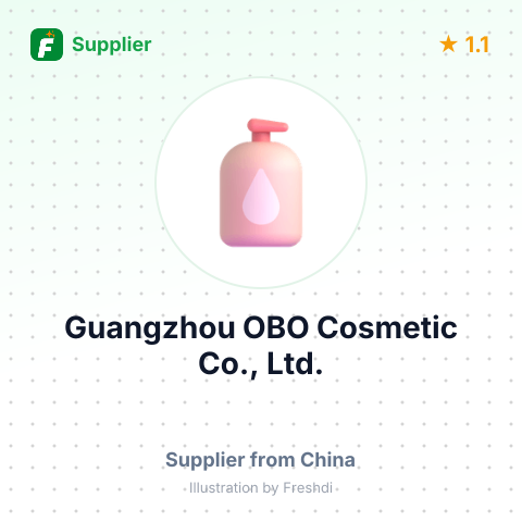 Guangzhou OBO Cosmetic Co., Ltd. – summary card, no photo uploaded yet