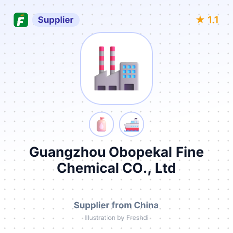Guangzhou Obopekal Fine Chemical CO., Ltd – summary card, no photo uploaded yet