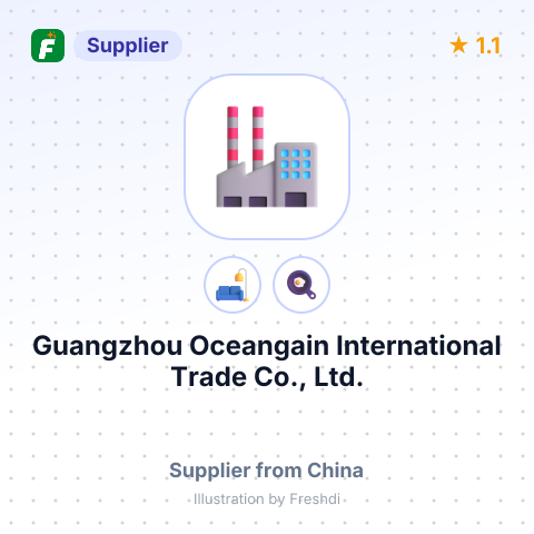 Guangzhou Oceangain International Trade Co., Ltd. – summary card, no photo uploaded yet