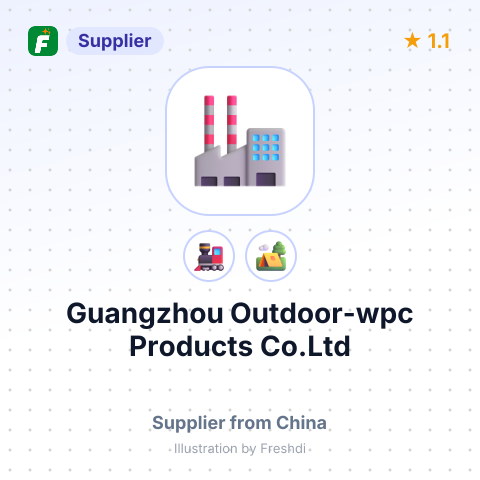 Guangzhou Outdoor-wpc Products Co.Ltd – summary card, no photo uploaded yet