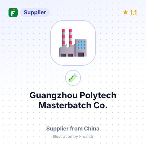 Guangzhou Polytech Masterbatch Co. – summary card, no photo uploaded yet