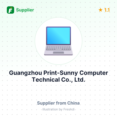 Guangzhou Print-Sunny Computer Technical Co., Ltd. – summary card, no photo uploaded yet