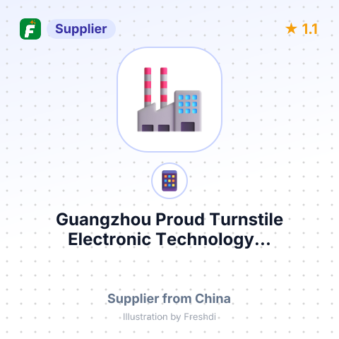 Guangzhou Proud Turnstile Electronic Technology... – summary card, no photo uploaded yet