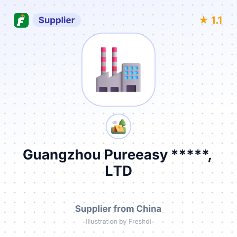Guangzhou Pureeasy *****, LTD – summary card, no photo uploaded yet