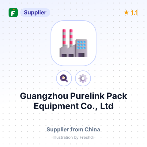 Guangzhou Purelink Pack Equipment Co., Ltd – summary card, no photo uploaded yet