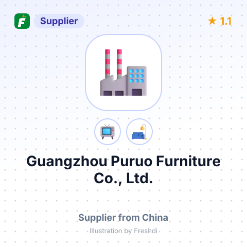 Guangzhou Puruo Furniture Co., Ltd. – summary card, no photo uploaded yet