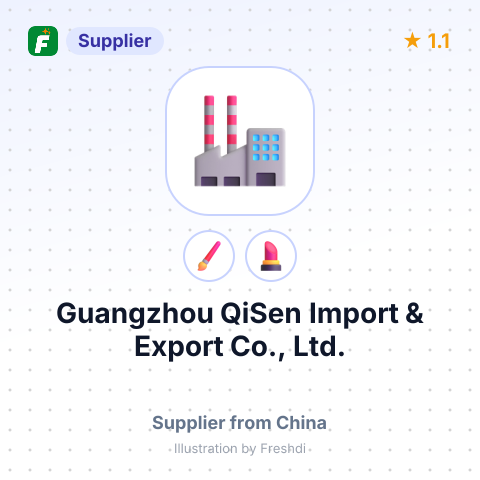 Guangzhou QiSen Import & Export Co., Ltd. – summary card, no photo uploaded yet
