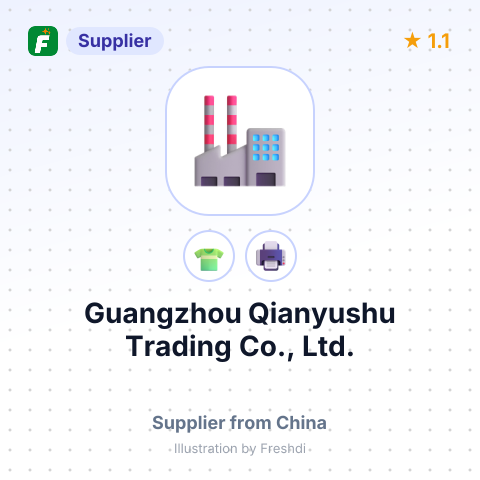 Guangzhou Qianyushu Trading Co., Ltd. – summary card, no photo uploaded yet