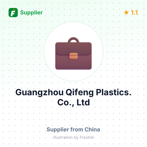Guangzhou Qifeng Plastics. Co., Ltd – summary card, no photo uploaded yet