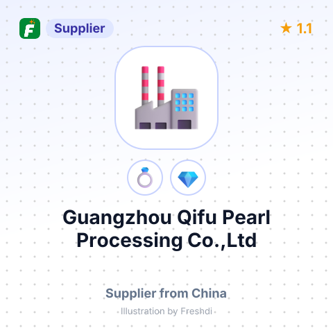 Guangzhou Qifu Pearl Processing Co.,Ltd – summary card, no photo uploaded yet