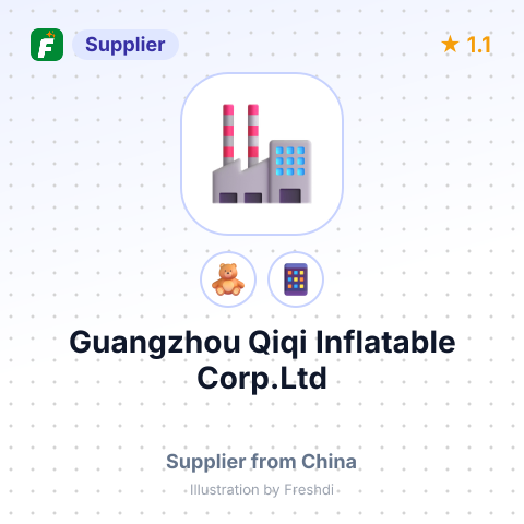 Guangzhou Qiqi Inflatable Corp.Ltd – summary card, no photo uploaded yet