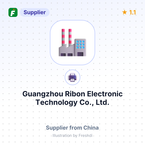 Guangzhou Ribon Electronic Technology Co., Ltd. – summary card, no photo uploaded yet