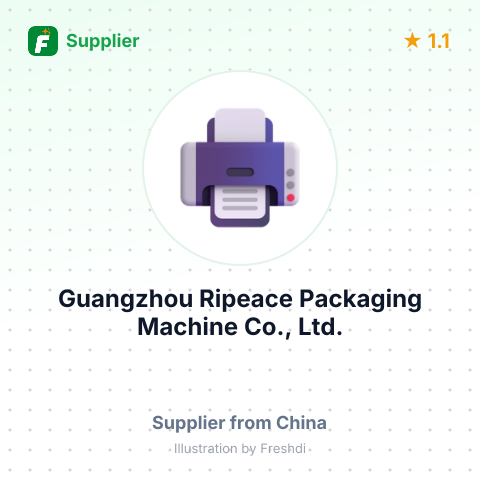 Guangzhou Ripeace Packaging Machine Co., Ltd. – summary card, no photo uploaded yet