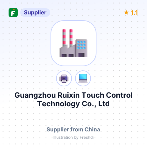 Guangzhou Ruixin Touch Control Technology Co., Ltd – summary card, no photo uploaded yet
