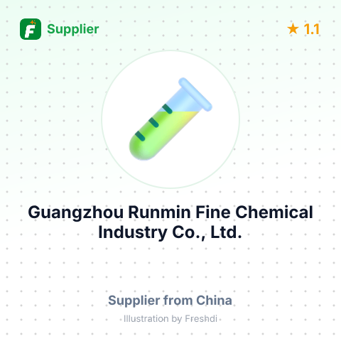 Guangzhou Runmin Fine Chemical Industry Co., Ltd. – summary card, no photo uploaded yet