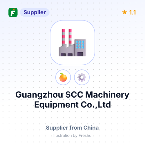Guangzhou SCC Machinery Equipment Co.,Ltd – summary card, no photo uploaded yet