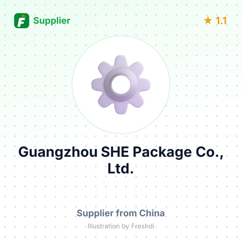 Guangzhou SHE Package Co., Ltd. – summary card, no photo uploaded yet