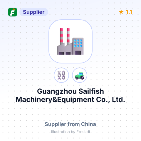Guangzhou Sailfish Machinery&Equipment Co., Ltd. – summary card, no photo uploaded yet