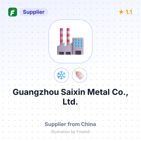 Guangzhou Saixin Metal Co., Ltd. – summary card, no photo uploaded yet