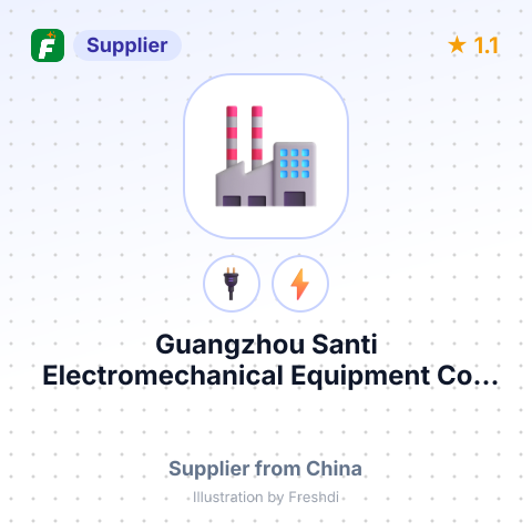 Guangzhou Santi Electromechanical Equipment Co., Ltd – summary card, no photo uploaded yet