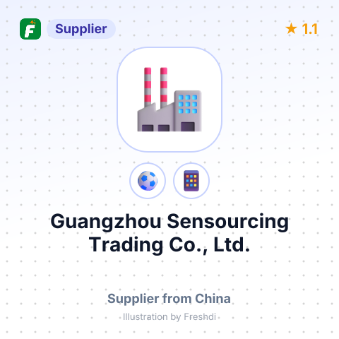 Guangzhou Sensourcing Trading Co., Ltd. – summary card, no photo uploaded yet