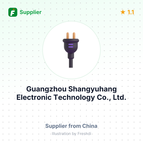 Guangzhou Shangyuhang Electronic Technology Co., Ltd. – summary card, no photo uploaded yet