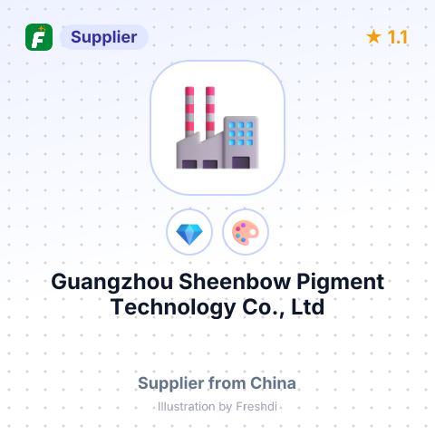 Guangzhou Sheenbow Pigment Technology Co., Ltd – summary card, no photo uploaded yet