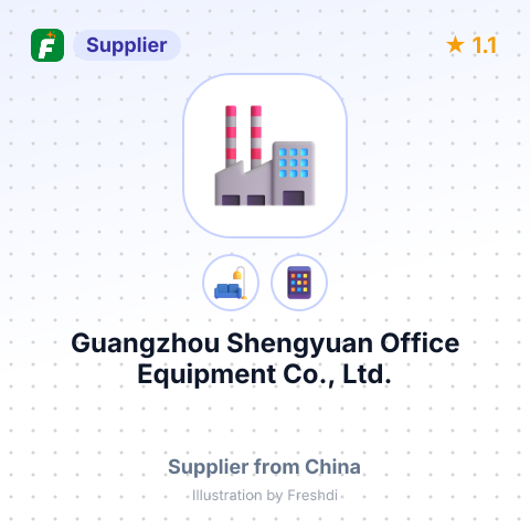 Guangzhou Shengyuan Office Equipment Co., Ltd. – summary card, no photo uploaded yet