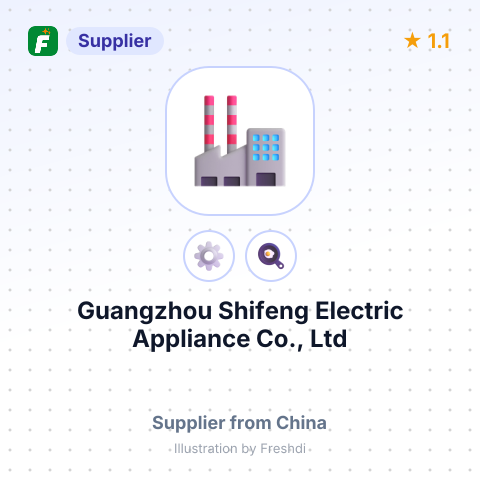 Guangzhou Shifeng Electric Appliance Co., Ltd – summary card, no photo uploaded yet