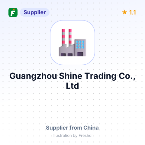Guangzhou Shine Trading Co., Ltd – summary card, no photo uploaded yet