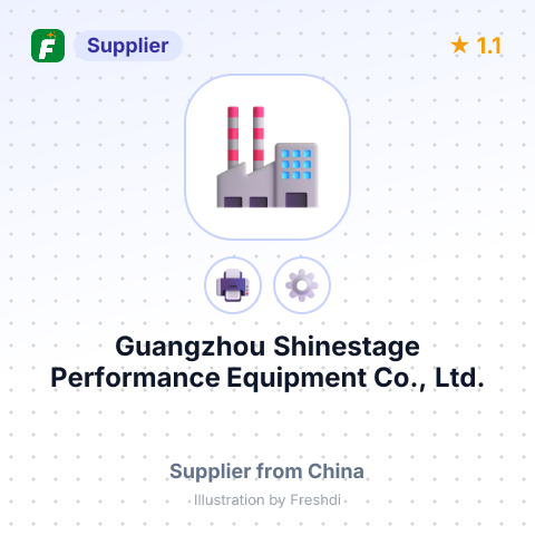 Guangzhou Shinestage Performance Equipment Co., Ltd. – summary card, no photo uploaded yet
