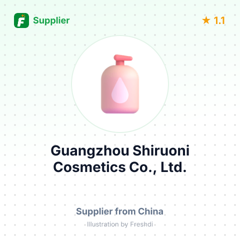 Guangzhou Shiruoni Cosmetics Co., Ltd. – summary card, no photo uploaded yet